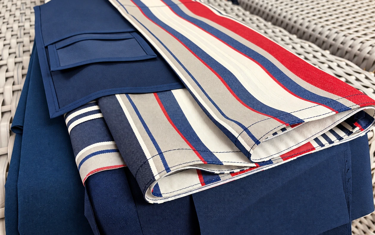 WetterTex Outdoor-Polsterstoffe für den Nautic 1956